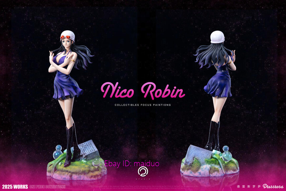C2 Studio Robin One Piece Resin Figurine Statue DX version 28cm