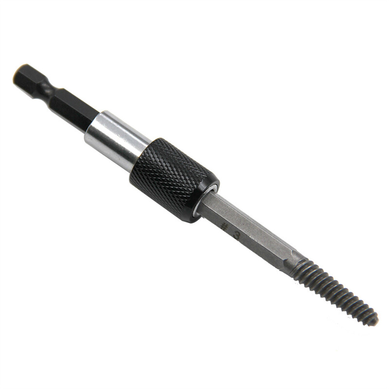 6pcs Fast Damaged Broken Bolt Remover Screw Extractor Speed Out Drill Bits Tool