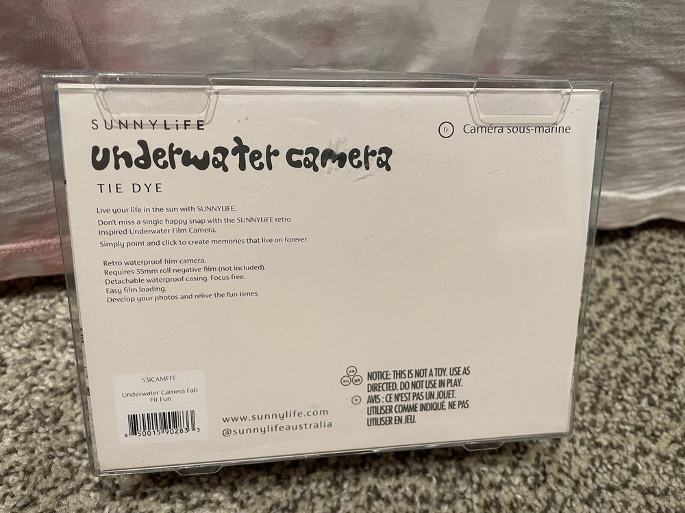 Camera Sunny life Underwater Camera Tie Dye