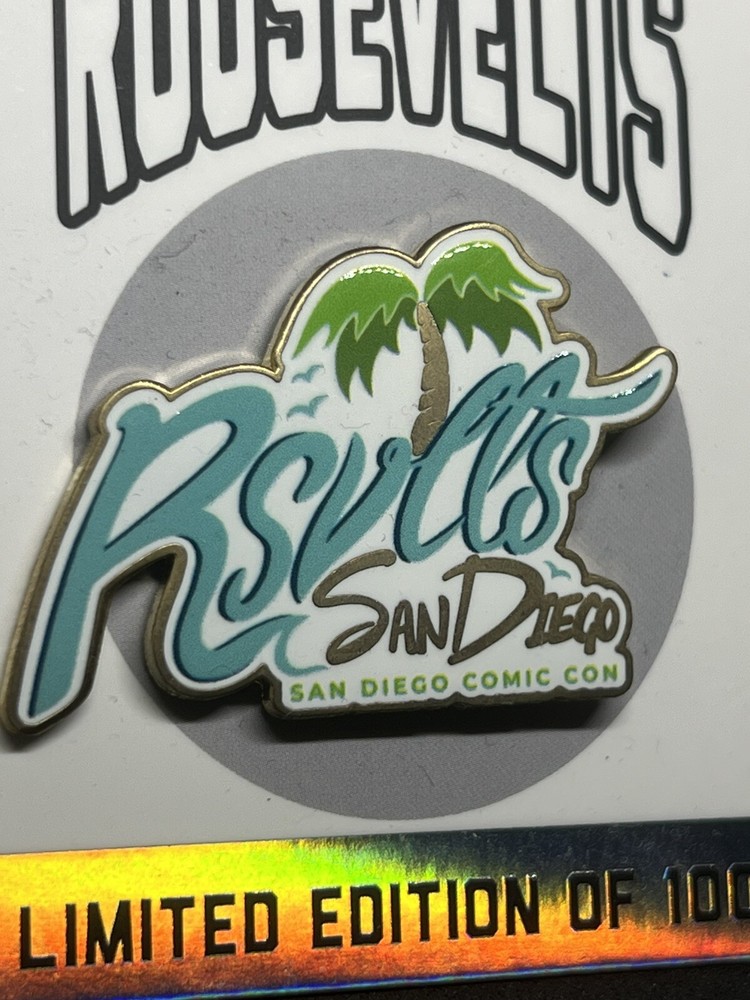 Roosevelts LE 100 San Diego Comic Con Pin