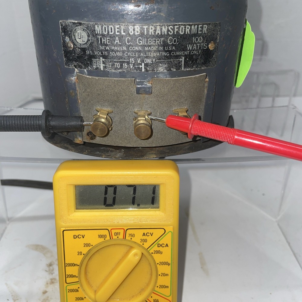 American Flyer Transformer 8B Tested