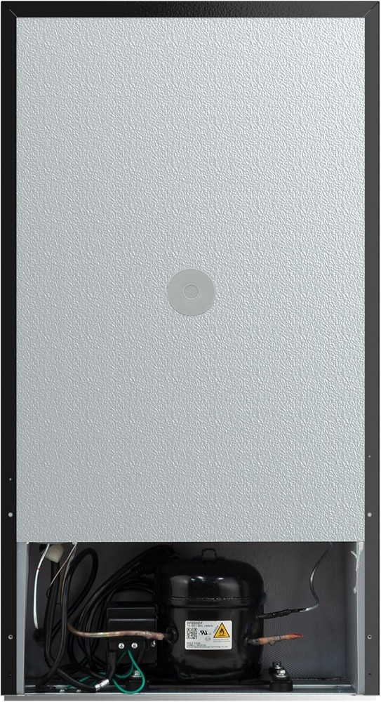 Mini Refrigerator, Compact Freezer Compartment, Adjustable Thermostat Control...