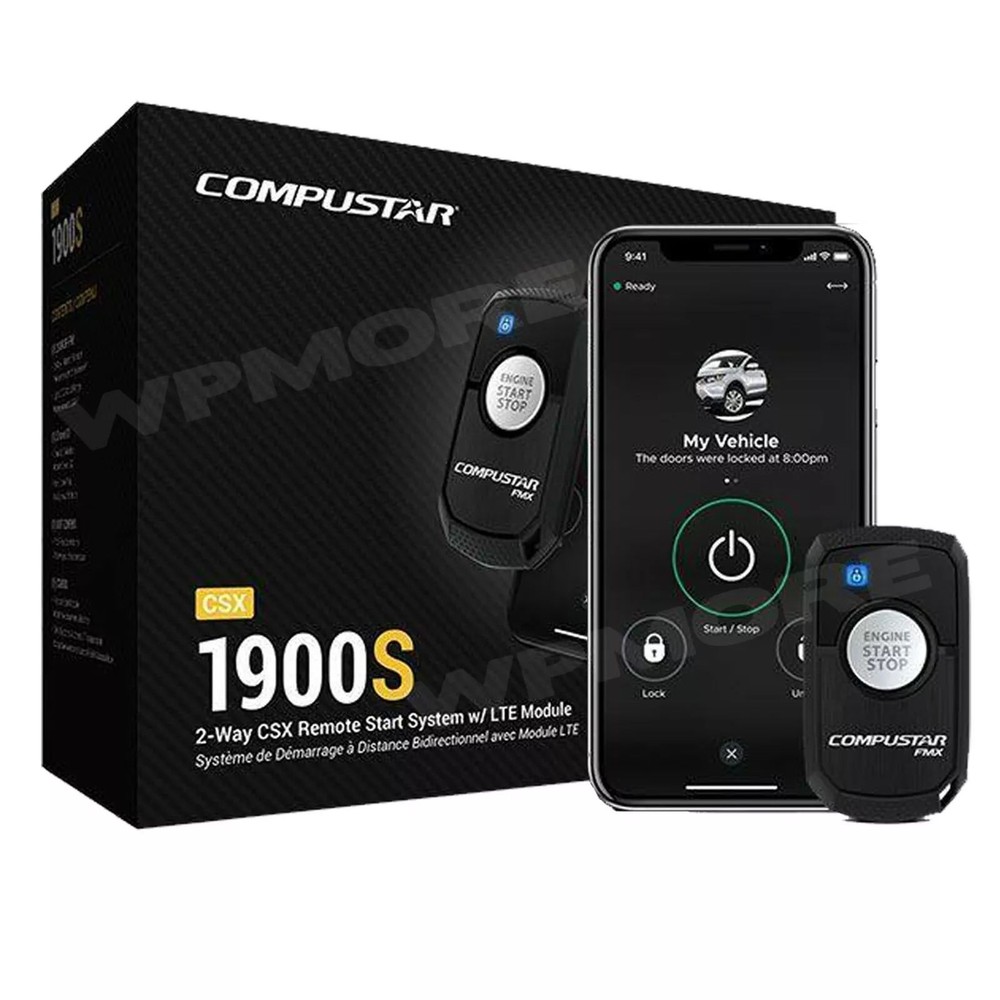 Compustar CSX1900-S 2-Way R3 Remote Start System with Drone LTE