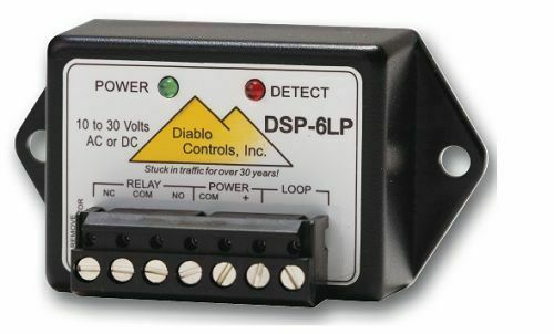 Diablo DSP-6LP Microdetector Vehicle Loop Detector 9-30 VAC/DC Low Power