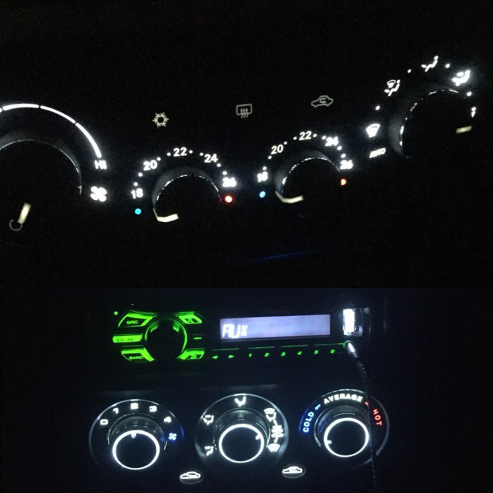 White Instrument Gauge Cluster Light Bulbs LED Kit For 2003-2006 Honda Element