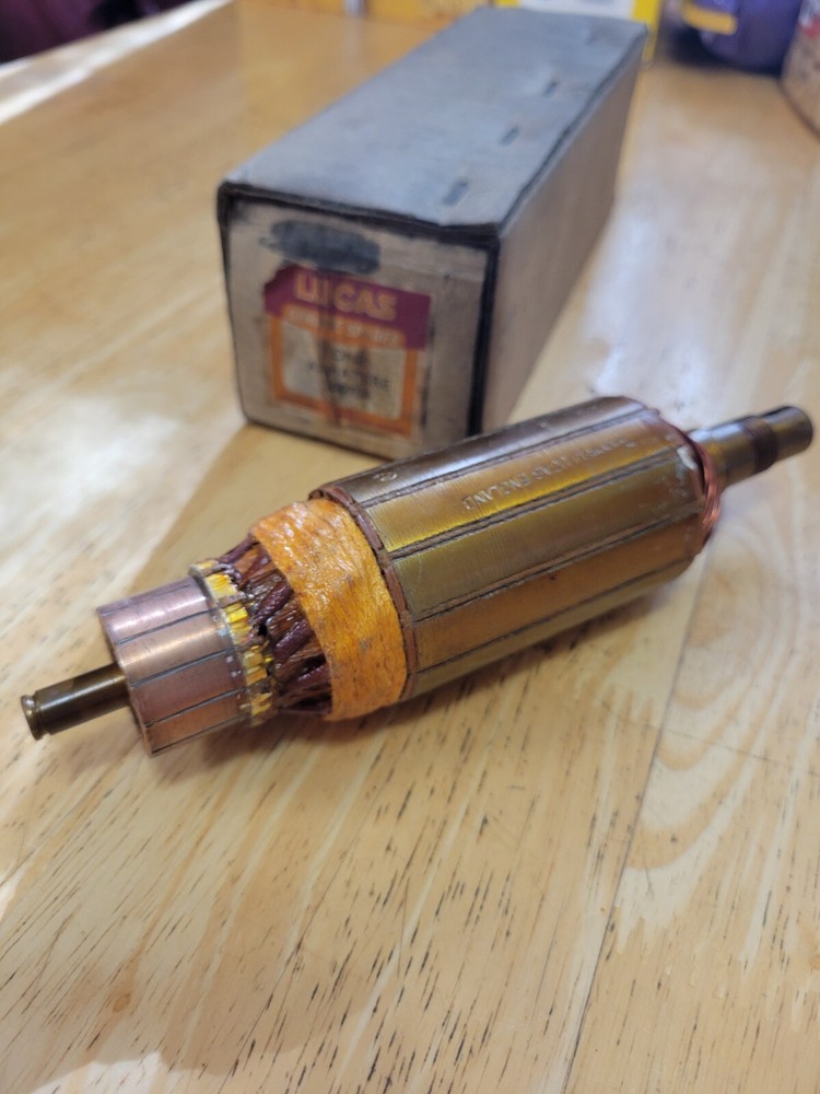 NOS LUCAS DYNAMO ARMATURE #200754 VINTAGE