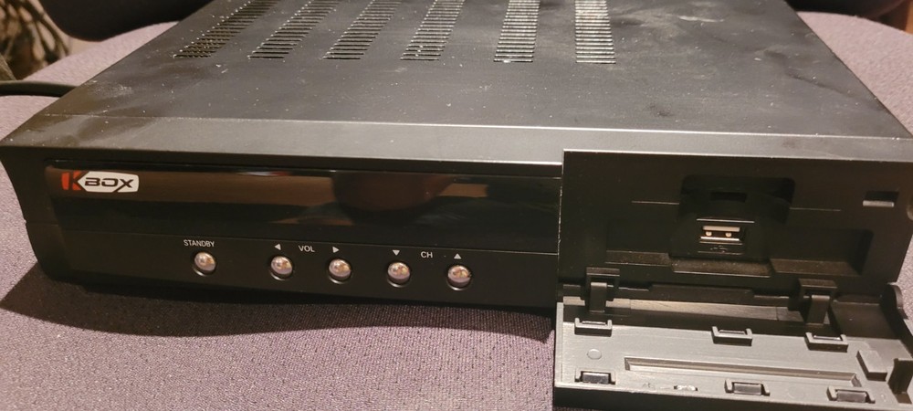 KBox ProDigy Satellite receiver + Adapter + Remote