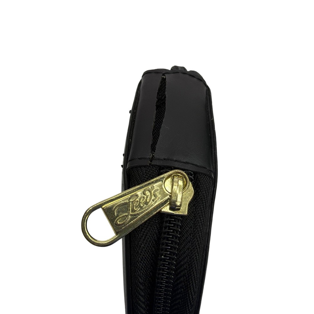 Microsoft Windows 2000 Round Zippered Case Pouch Leed's Black