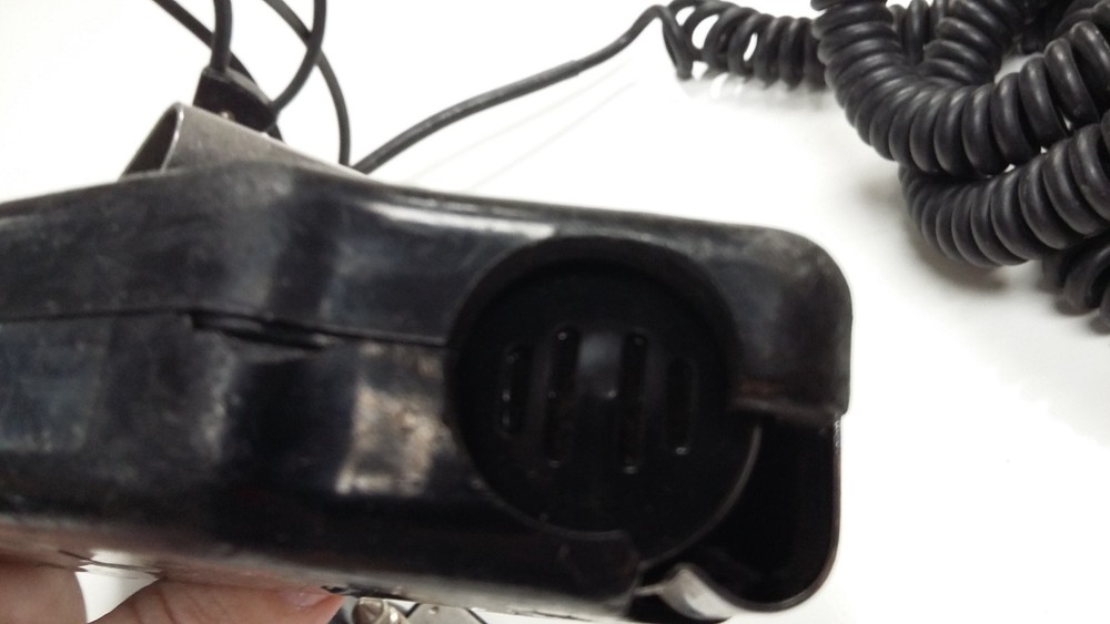 David Clark M8330 Handheld Microphone Assy attached to C8301