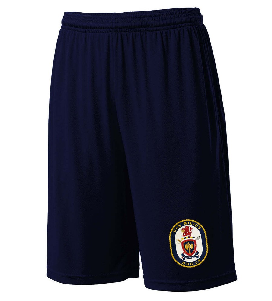 DDG-69 USS Milius Navy Active Shorts