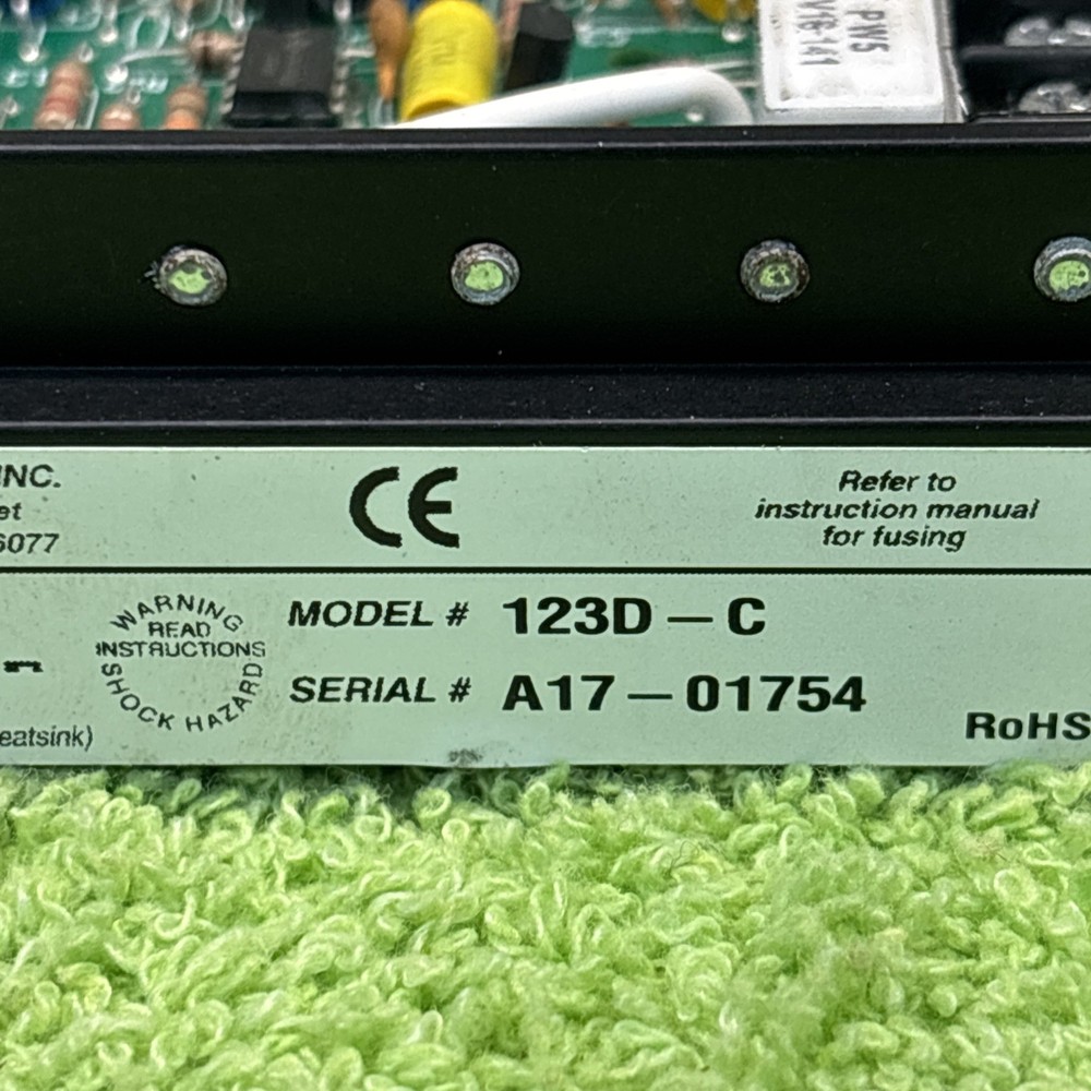 Dart Controls 123D-C DC motor speed control.