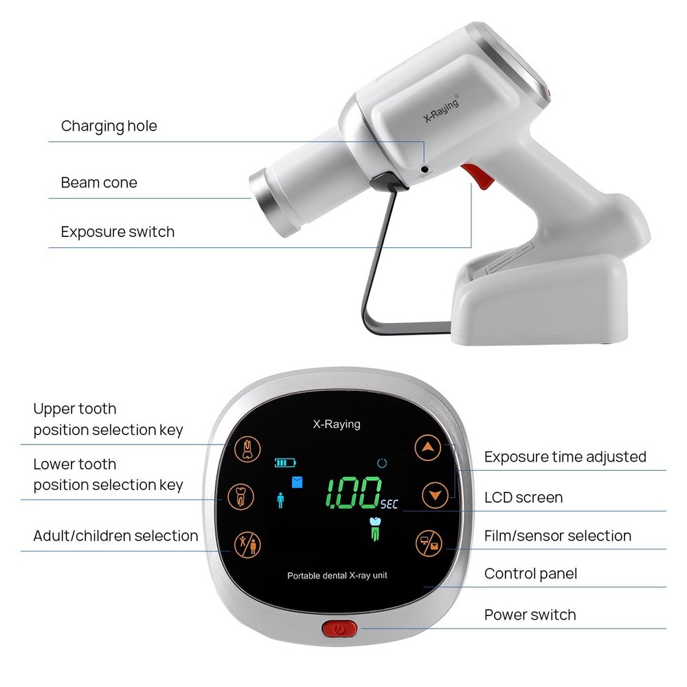 Dental X Sensor ray Digital Rayos Imaging System/Machine Rayos no Shield