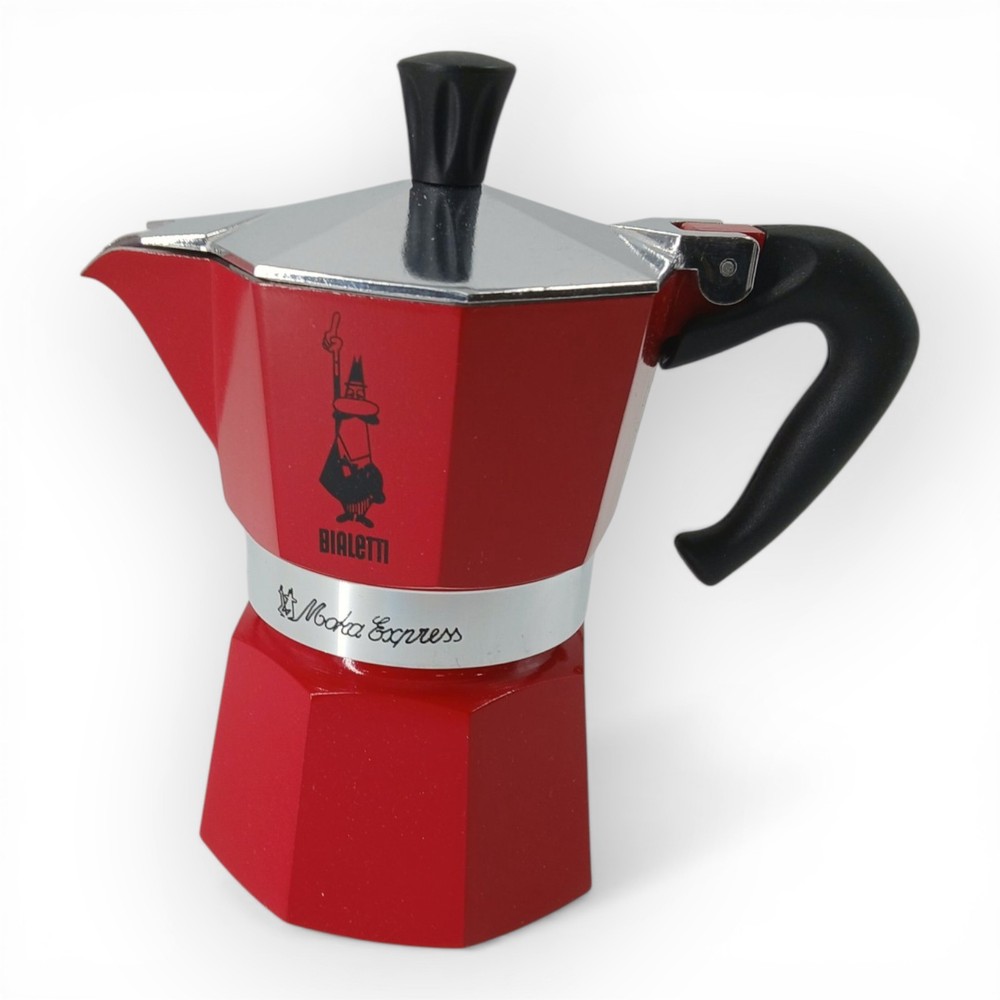Bialetti Moka Express Pot Coffee Maker 4.4 OZ. (Untested)
