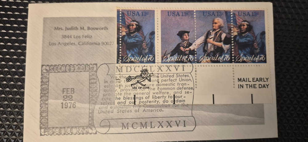 1976 - Milestone/Event Covers