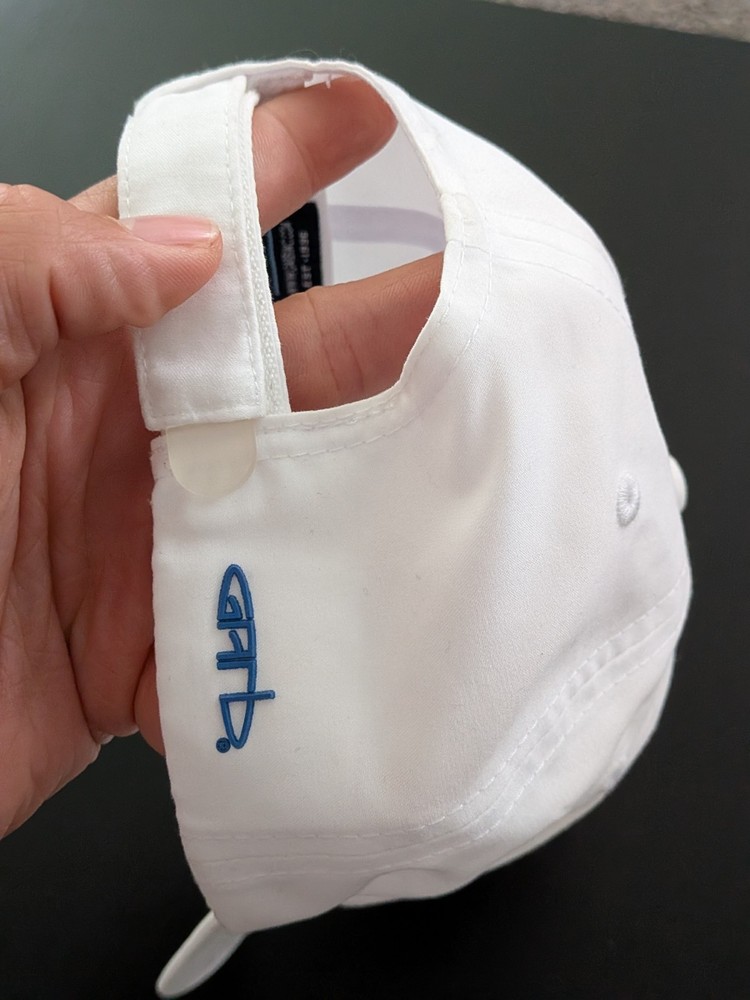 PGA Junior League Golf Hat White Multi Strapback OS Youth GARB