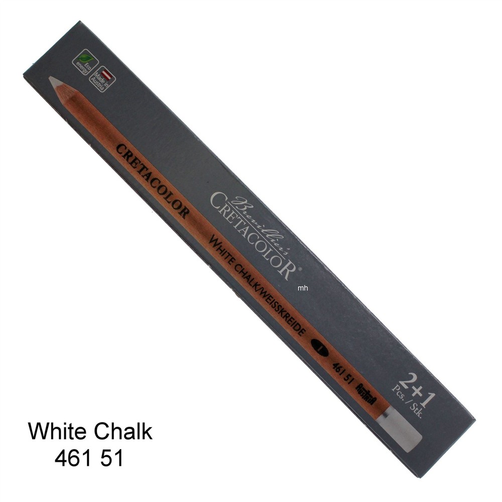 Cretacolor  White Chalk Pencil Soft 3