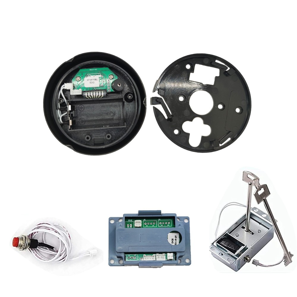 Stack-On Safe Lock Electronic Digital Safe Lock Replacement Solenoid W/ 2 KeyY7x