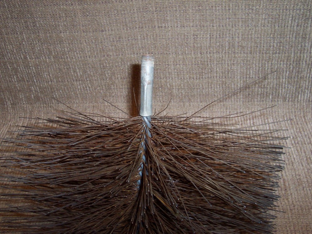 Rectangular 7" x 11" Wire Bristle Chimney Brush Rectangle Chimney Cleaning Tool