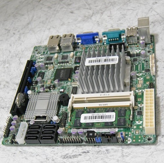 Supermicro X7SPA-HF Desktop Motherboard Intel Atom D510 2GB