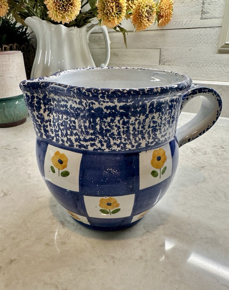 VINTAGE, HIMARK, HAND PAINTED PITCHER