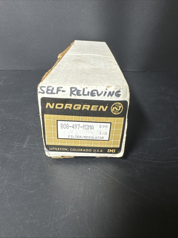 NORGREN # B08-497M3MA Compressed Air FILTER - REGULATOR