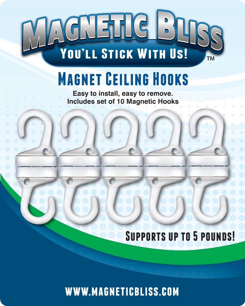 Magnetic Bliss Magnet Ceiling Hooks