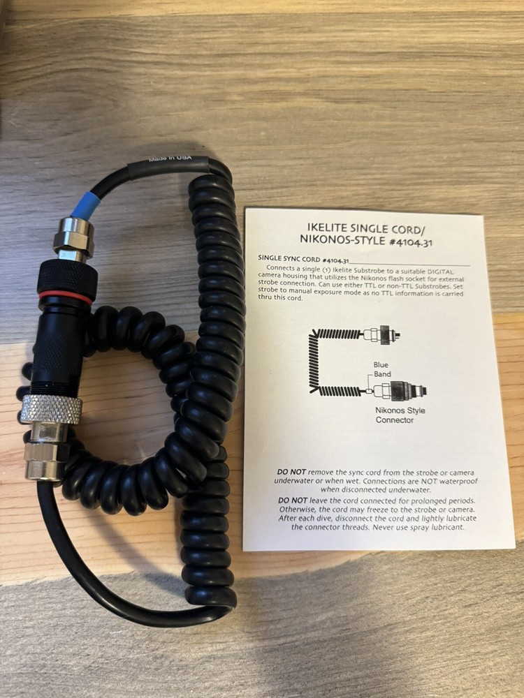 Ikelite Underwater Systems Single Cord Nikonos-Style #4104.31