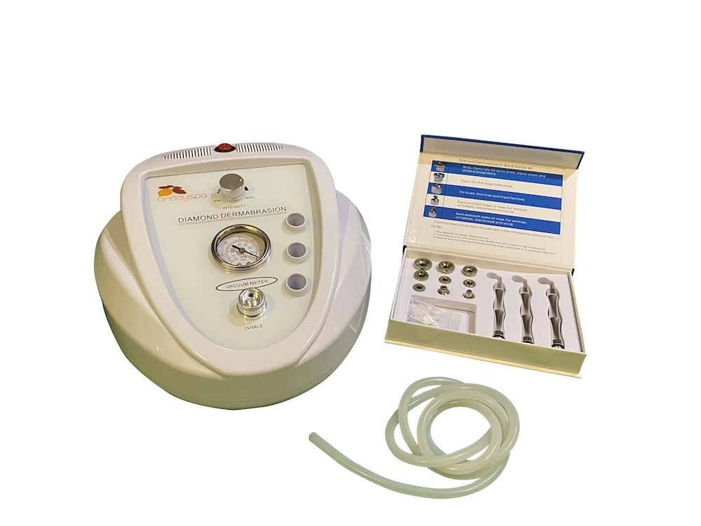 Brody Spa Microdermabrasion Machine with 9 Diamond Tips & 3 Wands