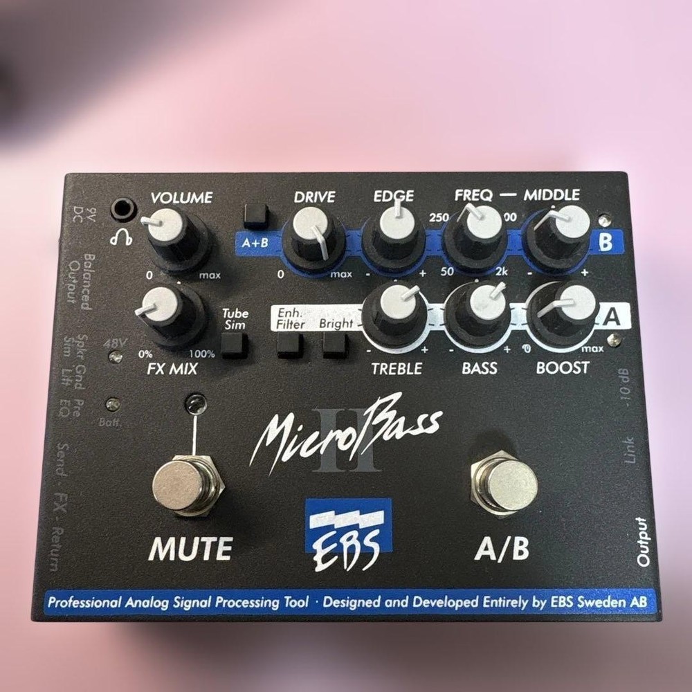 EBS MicroBass bass effector