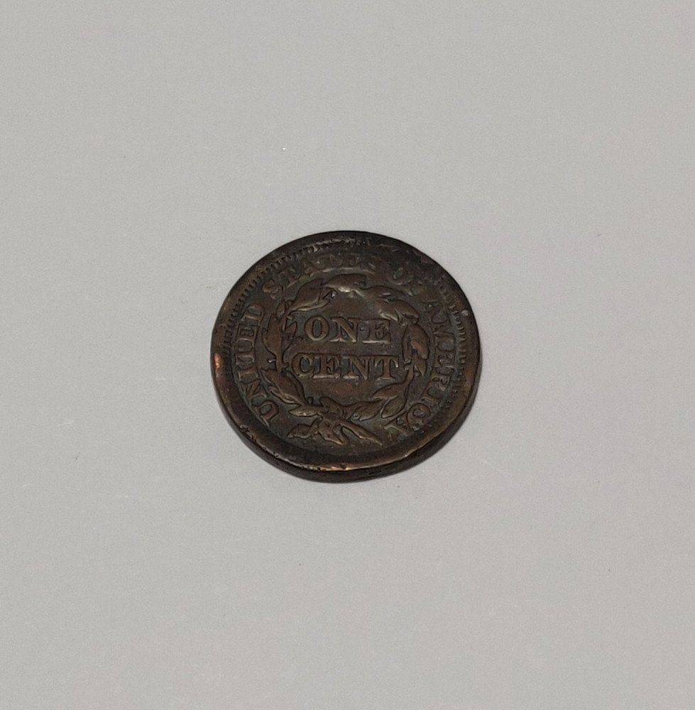1856 LARGE CENT UPRIGHT 5