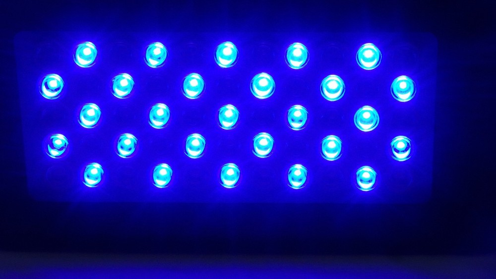 DIMMABLE FULL SPECTRUM LED AQUARIUM LIGHT 16" X 8"