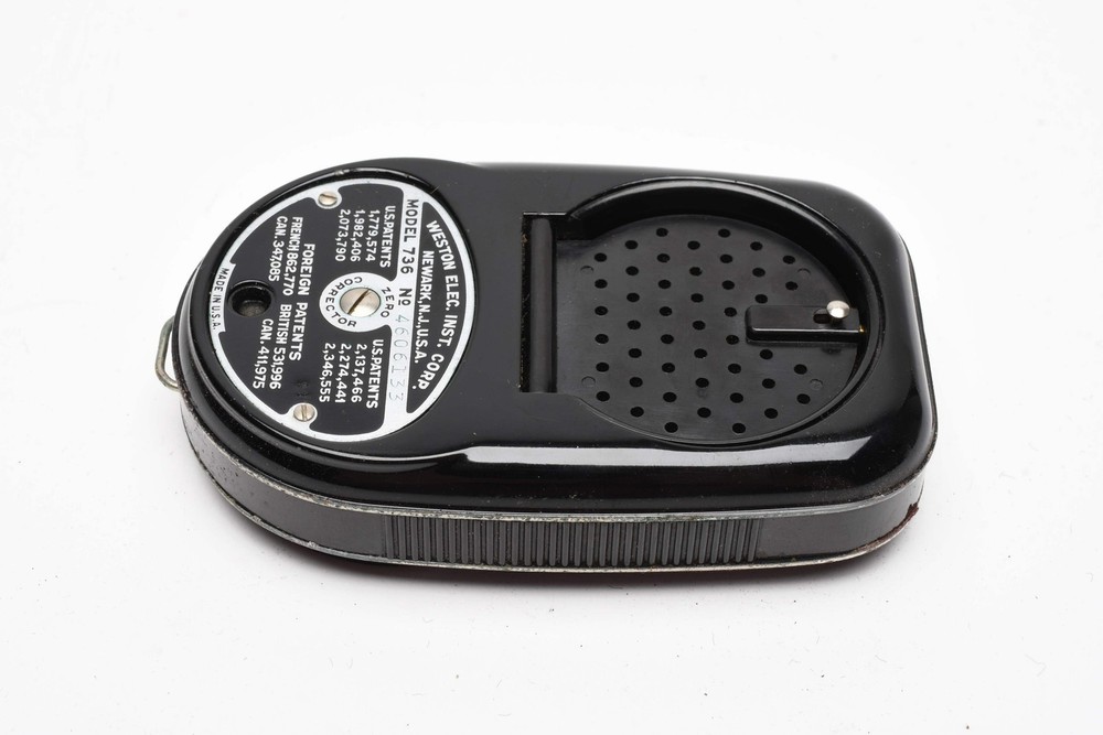 Weston Master II Model 736 Incident Light Meter in case, Tested, works