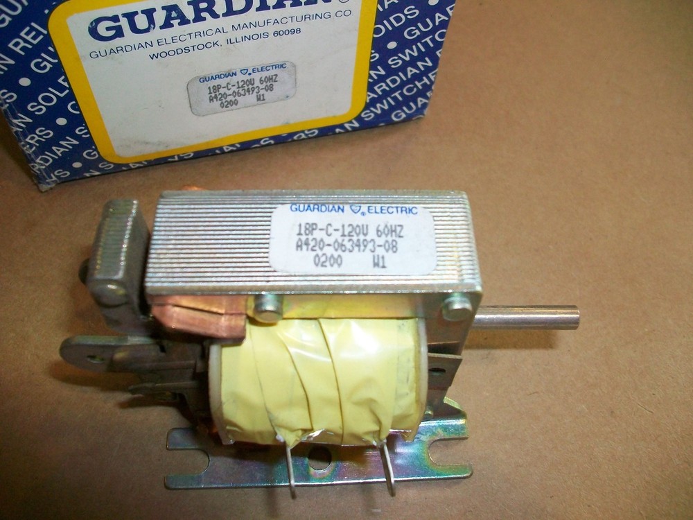 Guardian Solenoid 18P-C-120A NEW IN BOX