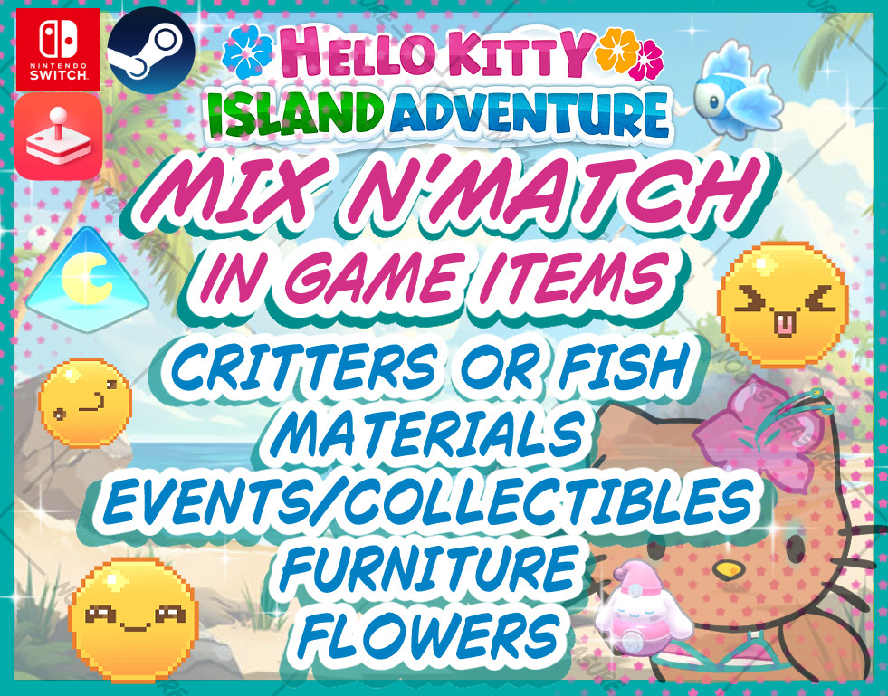 Hello Kitty Island Adventure Mix & Match Bundle!