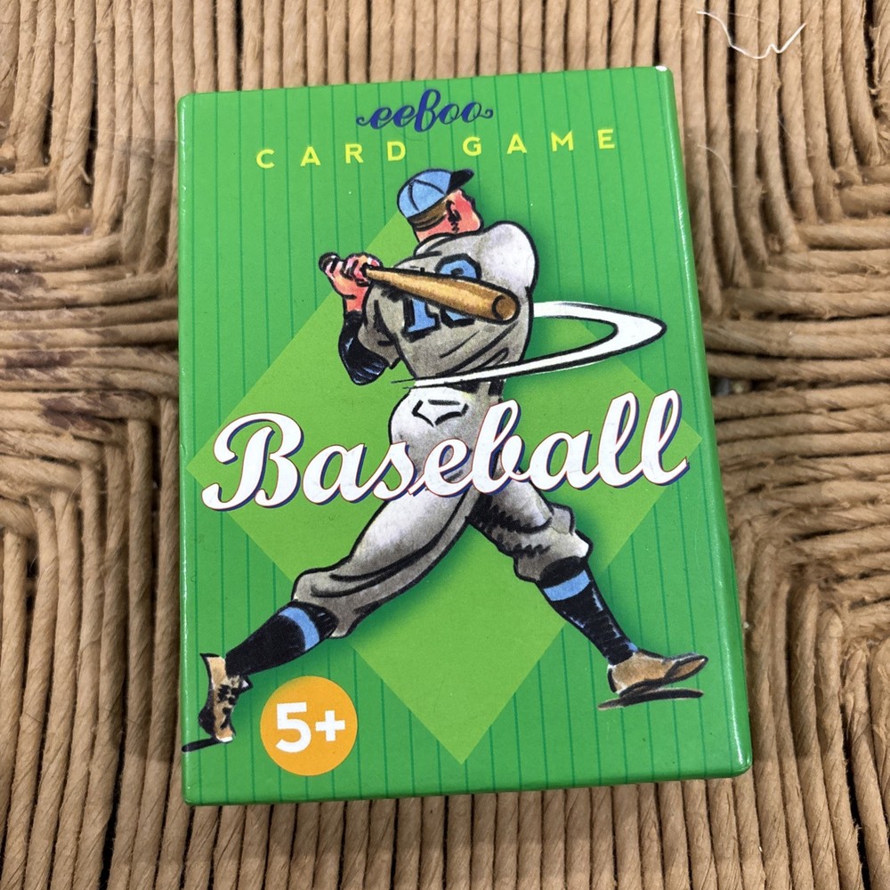 Eeboo BASEBALL Playing Game  2004