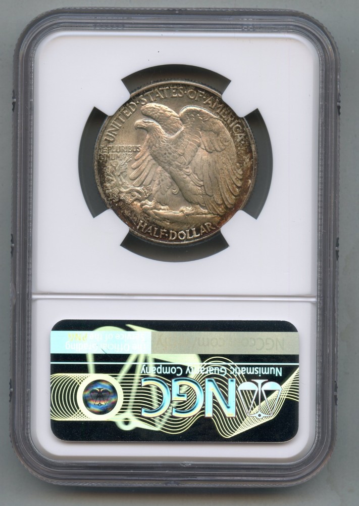 1941 Walking Liberty Silver Half Dollar NGC MS 65