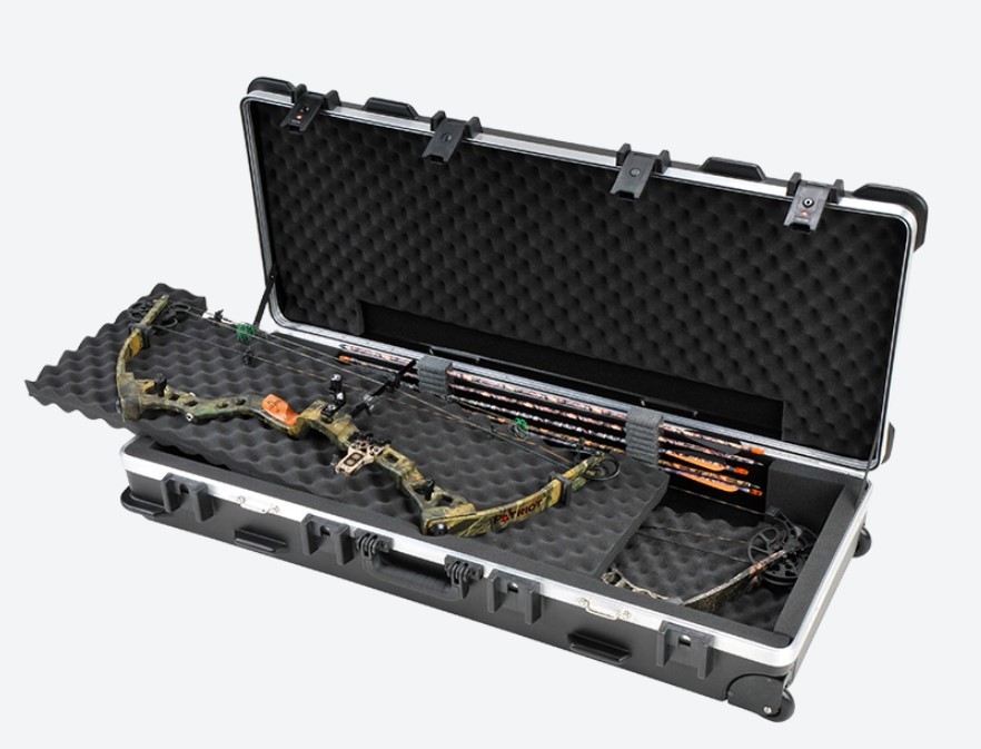 SKB ATA Double Heavy duty Bow Case Black 42 in.