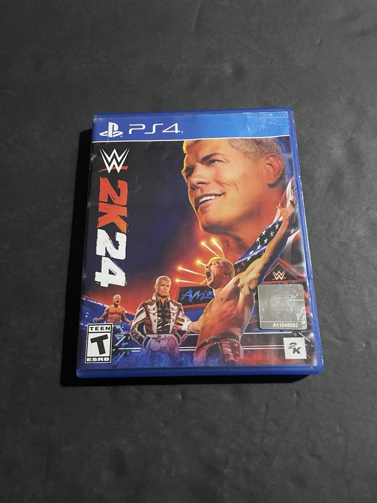 wwe 2k24 ps4 Case only