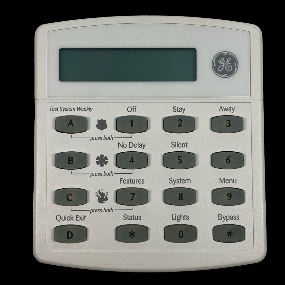 GE SuperBus 2000 LCD Alphanumeric Touchpad Keypad