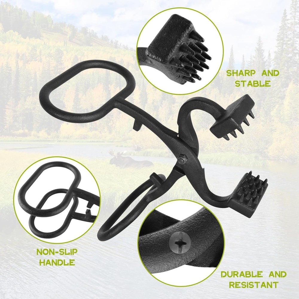 Game Skinning Claw Hide Puller Skinning Tool - Deer Skinner, Butcher Hide Puller