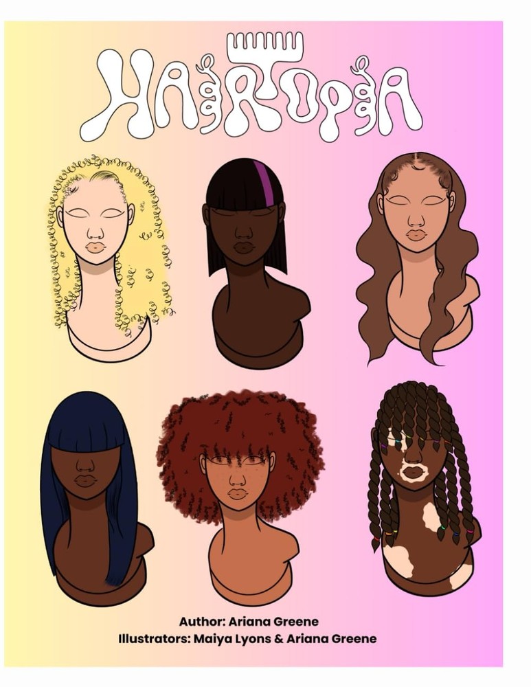 Hairtopia Coloring Book