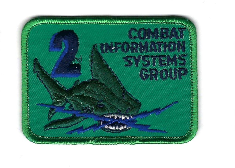 PATCH USAF 2ND COMBAT INFO SYSTEMS GP  PATRICK AFB   JT4