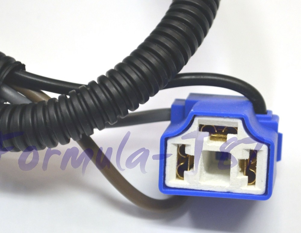 Splitter Wire Ceramic A H6054 Two Harness Head Light Replace Plug Socket Adapter