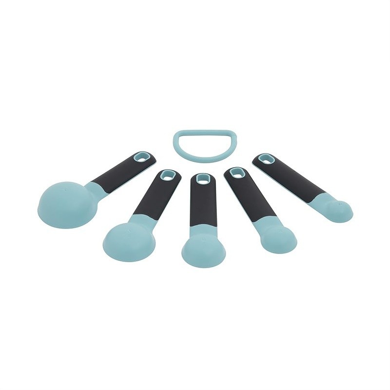 Five Piece Measuring Spoon Set Accurate Measurement Easy Storage Dishwasher Safe