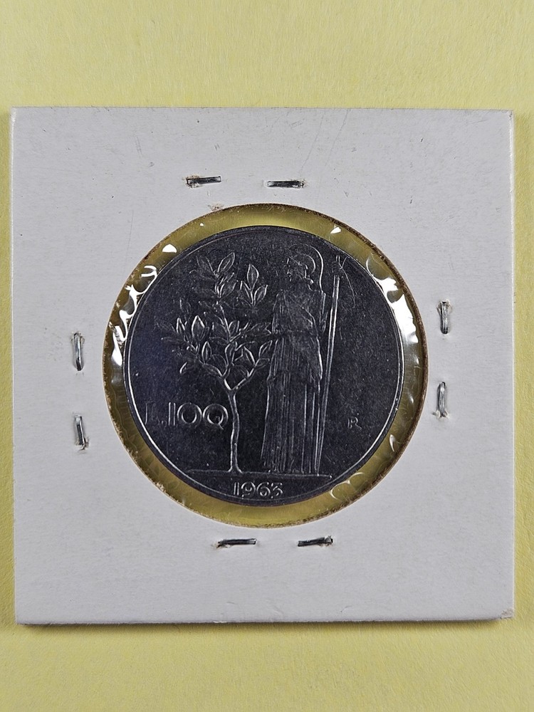 COINS - ITALY - 100 LIRA 1963