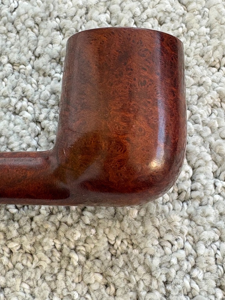 OLE JANSEN BRIAR 1950'S BILLIARD BLUE DOT STEM AR