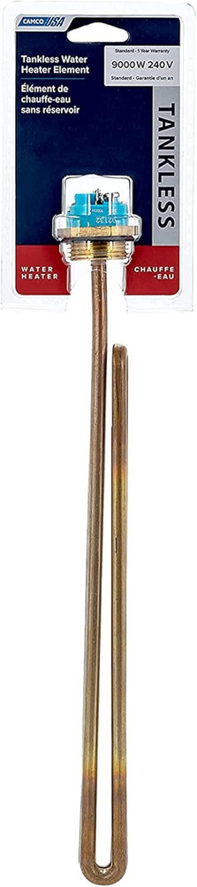 Tankless Water Heater Element, 9000W/240V - Universal Replacement for Ecosmart®