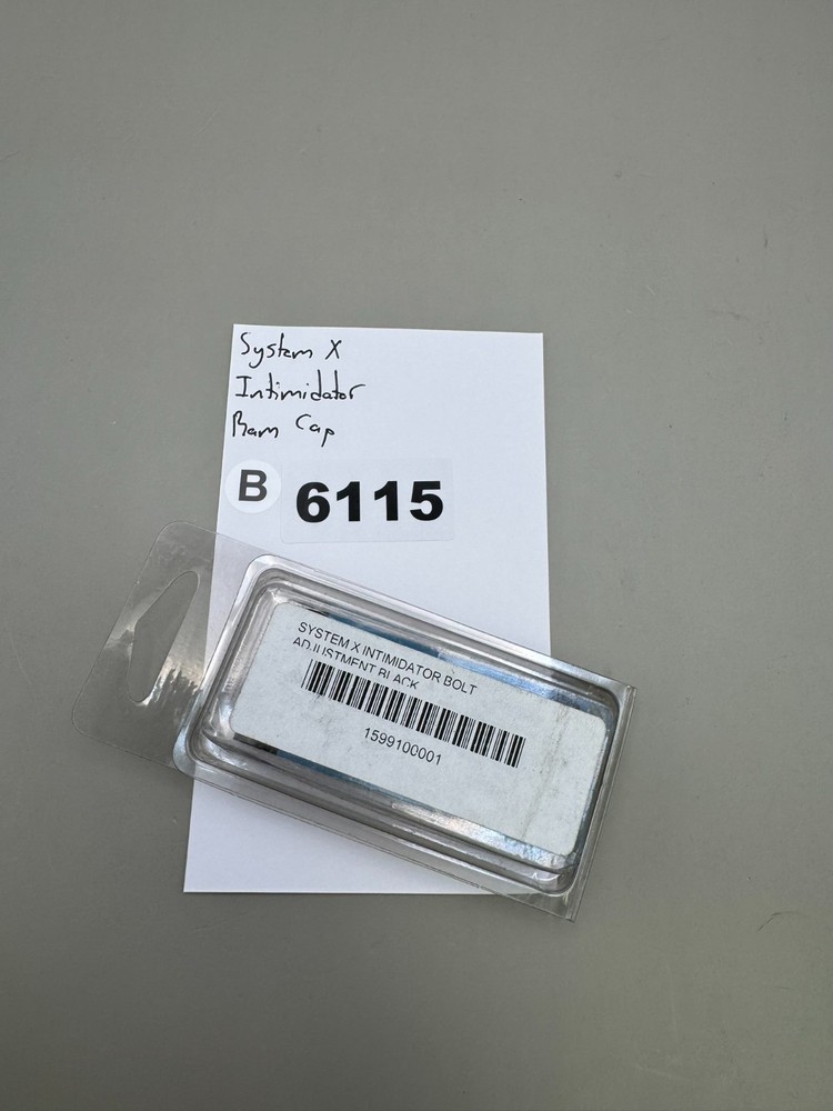 System X Intimidator Ram Cap-Gloss Black