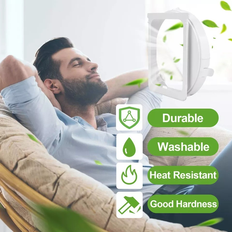 Portable Duct Interface Replacement For Air Conditioners Exhaust Hose Connector