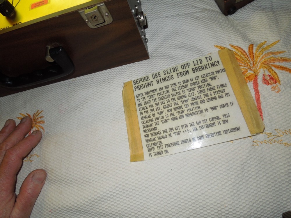 Technicorp 850 WT Alloy Separator With Power Probe & Extra Tip Pristine